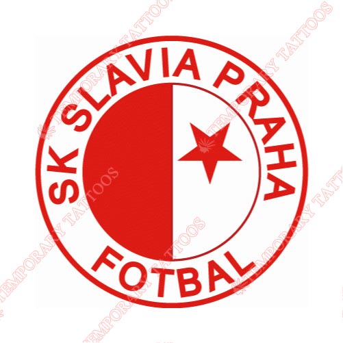 Slavia Prague Customize Temporary Tattoos Stickers NO.8481